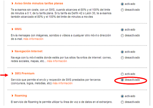 Telfono de atencin al cliente gratis en Orange